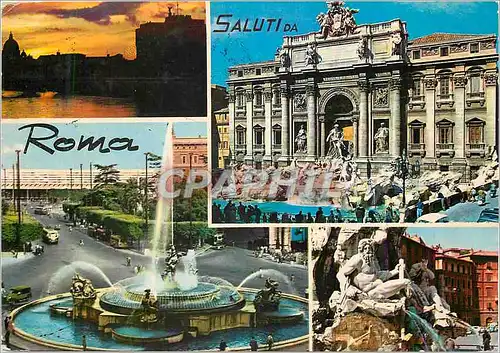 Cartes postales moderne Saluti da Roma