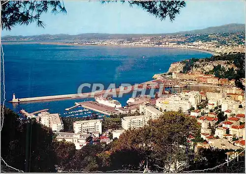 Cartes postales moderne Nice (Alpes Maritimes) La Cote d'Azur Miracle de la Nature Couleurs et Lumiere de France Vue Gen