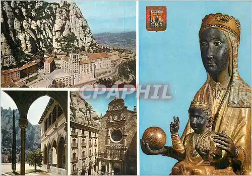 Moderne Karte Montserrat Les Seves Belleses