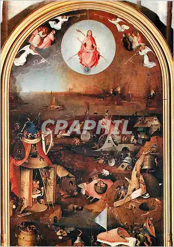 Moderne Karte Brugge Groeningemuseum Hieronymus Bosch (ca 1450 1516) Le Jugement Dernier