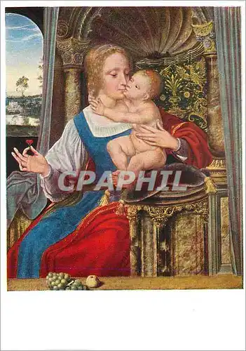 Cartes postales moderne Madonna met Kind La Vierge et l'Enfant Quentin Massys (1465 1530)