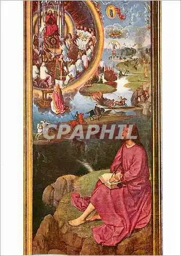 Cartes postales moderne Brugge Hospital st Jean Hans Memling (1433 1494) Le Mariage Mystique de Ste Catherine (detail St