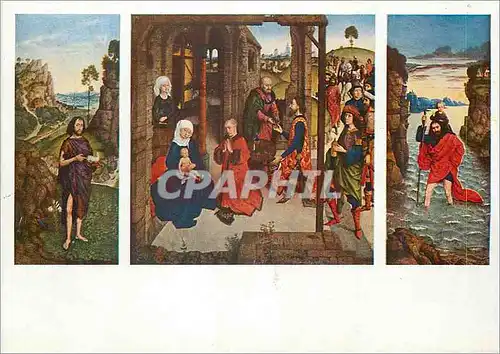 Cartes postales moderne Auch in Farbenlichtdruck als Bruckmanns Druck Dierick Bouts Adoration des Mages