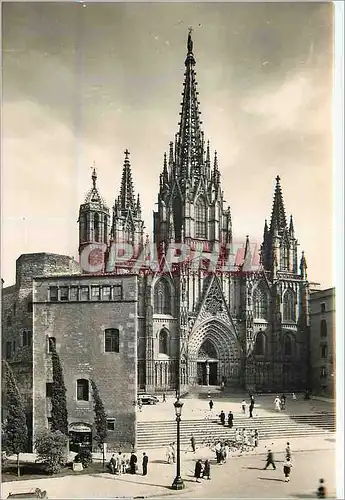 Moderne Karte Barcelona La Cathedrale