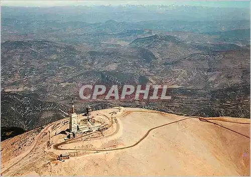 Cartes postales moderne Le Mont Ventoux (Vaucluse) Alt 1912 En avion au dessus du Sommet et de son Panorama le plus Eten