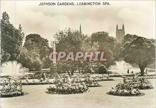 Moderne Karte Leamington Spa Jephson Gardens