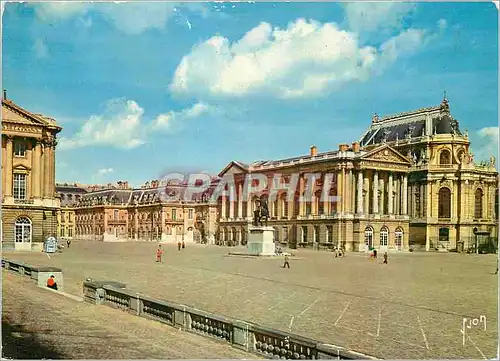 Cartes postales moderne Chateau de Versailles Couleurs et Lumiere de France Cour Royale