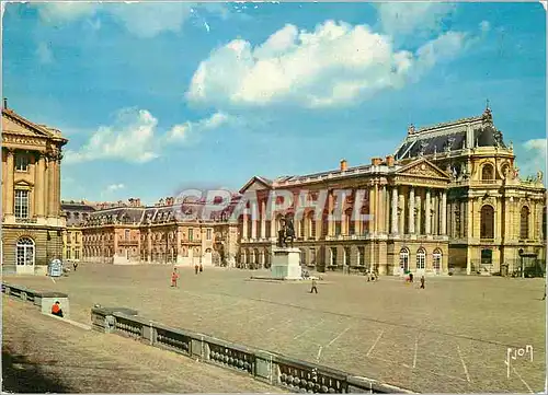 Moderne Karte Chateau de Versailles Couleurs et Lumiere de France Cour Royale