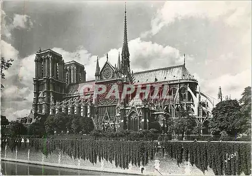 Moderne Karte Paris en flanant Notre Dame