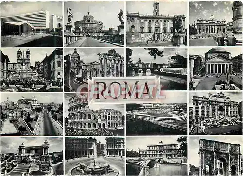 Moderne Karte Roma