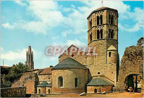 Cartes postales moderne Gerona Iglesia de San Pedro Galligants
