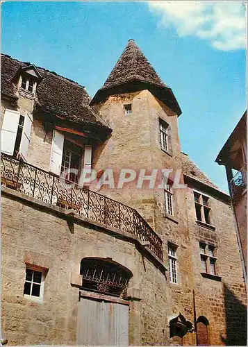 Moderne Karte Sarlat L'Hotel Chassaing XVe XVIe Siecle