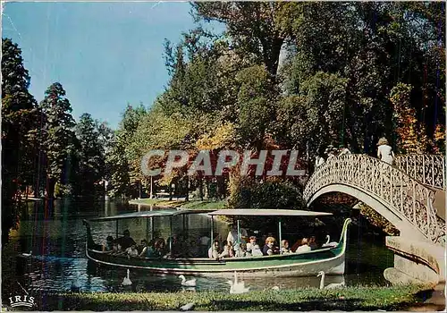 Cartes postales moderne Bordeaux (Gironde) La Riviere du Jardin Public Le Petit Mousse Bateau