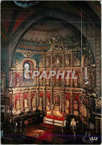 Cartes postales moderne Saint Jean de Luz Reflets de la Cote Basque Interieur de l'Eglise