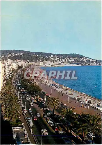 Cartes postales moderne Nice Au Soleil de la Cote d'Azur Promenade des Anglais