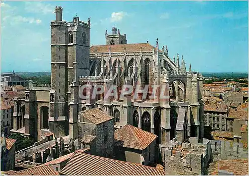 Moderne Karte Narbonne (Aude) La Cathedrale Saint Just (13e et 14e Siecles)