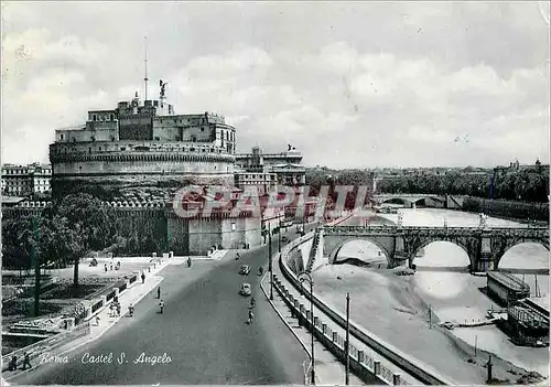 Cartes postales moderne Roma Pont et Chateau Saint Ange