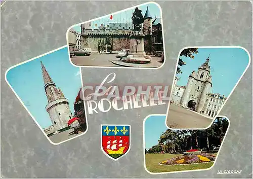 Cartes postales moderne La Rochelle (Charente Maritime) L'Hotel de Ville La Tour de la Lanterne La Tour de l'Horloge Le