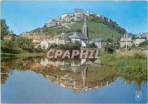 Cartes postales moderne Saint Flour (Cantal) Vue Generale et les Bords du Lander