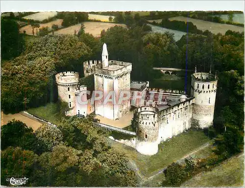 Moderne Karte Lignac (Indre) Vue Generale Chateau Guillaume (XIIe S)