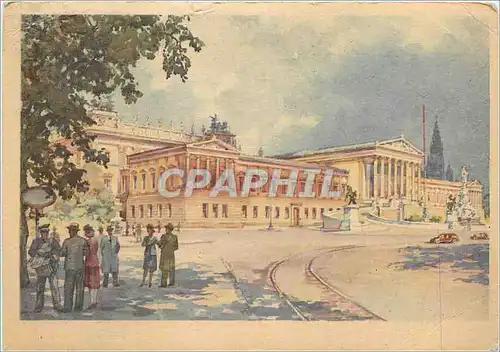Cartes postales moderne Wien Parlament Nach