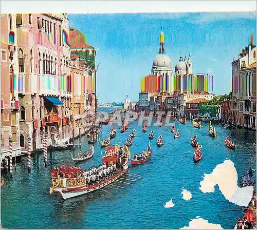 Cartes postales moderne Venezia Regata Historique (Salut)
