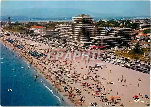 Moderne Karte Frejus Plage (Var) French Riviera Cote d'Azur France Vue Generale aerienne