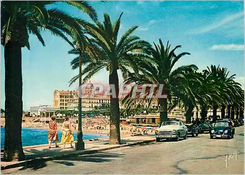 Moderne Karte Saint Raphael (Var) La Cote d'Azur Couleurs et Lumiere de France Boulevard de la Liberation Auto