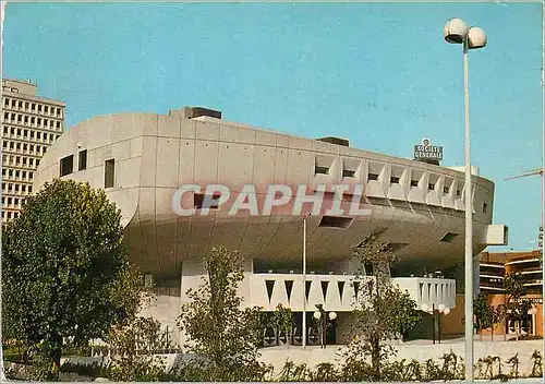 Moderne Karte Lyon La Port Dieu L'Auditiorium (Architecte M Poittier)