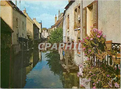 Cartes postales moderne Montargis (Loiret) Couleurs et Lumiere de France La Venise du Gatinais Maison d'Eau