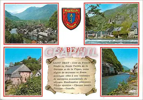 Cartes postales moderne St Beat Clef de France Situee en Haute Vallee de la Garonne et de la Pique