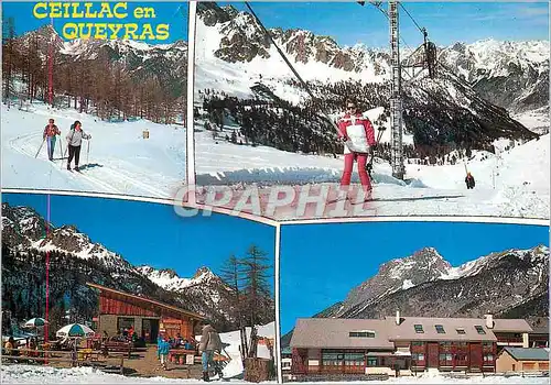 Moderne Karte Ceillac en Queyras (Hautes Alpes) altitude 1640 2450 meteres