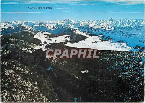 Cartes postales moderne Plateau des Glieres (1440 m) Haute Savoie France Haut Lieu de la Resistance Vue Generale d'ensem