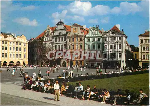 Moderne Karte Praha La Place de la Vieille Ville est le Centre de Prague aussi bien Historique que Contemporai