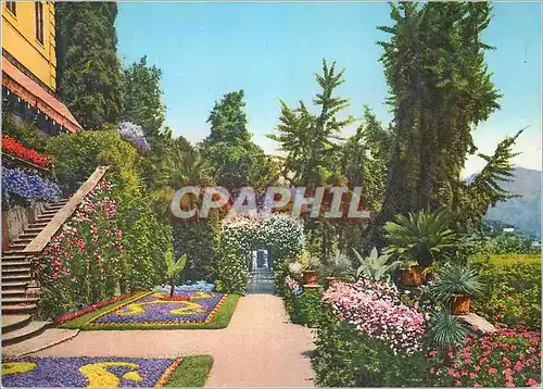 Cartes postales moderne Lago di Como Villa Carlotta Giardino