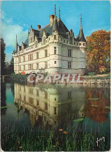 Cartes postales moderne Chateau d'Azay le Rideau (I et L) Val de Loire Couleurs et Lumiere de France