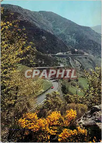 Cartes postales moderne Paysages du Vivarais La Sauvage et Pittoresque  Route du Col de la Chavade (1265 m)