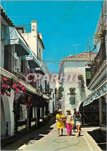 Cartes postales moderne Marbella Rue Typique