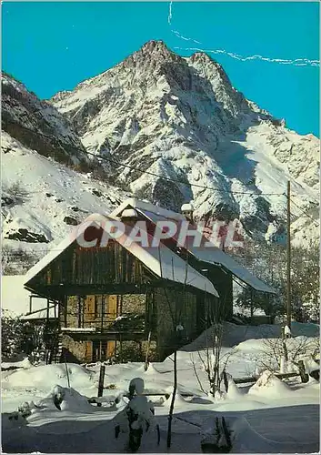 Cartes postales moderne Massif de l'Oisans Les Claux et le Pelvoux (3946 m)