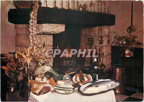 Cartes postales moderne La Table d'Auvergne Specialites Gastronomiques