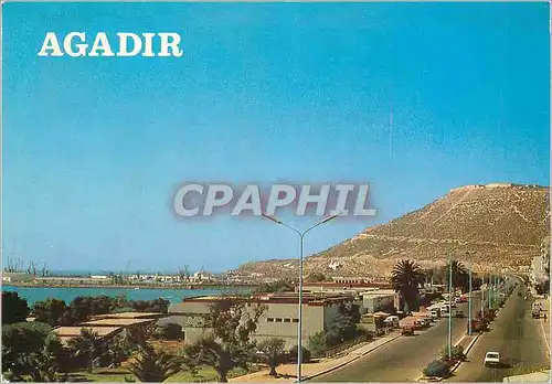 Moderne Karte Agadir Avenue Mohammed V