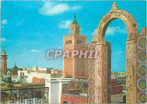 Cartes postales moderne Tunis Terrasse du Palais d'Orient