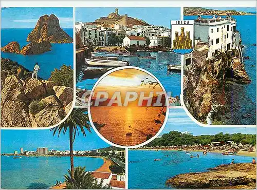 Cartes postales moderne Ibiza Isla Baleares (Espana)