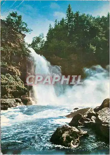 Cartes postales moderne Villiers le Lac Frontiere Franco Suisse Le Saut du Doubs (Hauteur 27 m)
