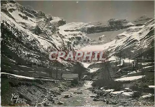 Cartes postales moderne Gavarnie Le Cirque l'Hiver