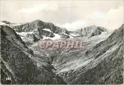 Cartes postales moderne En Parcourant les Pyrenees Vallee du Lys Glaciers des Crabiouiles (3119 m)