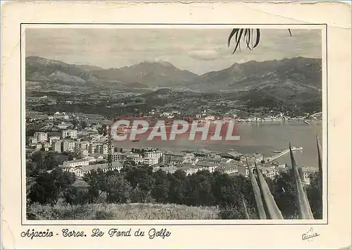 Cartes postales moderne Ajaccio La Corse Ile de Beaute Le Fond du Golfe