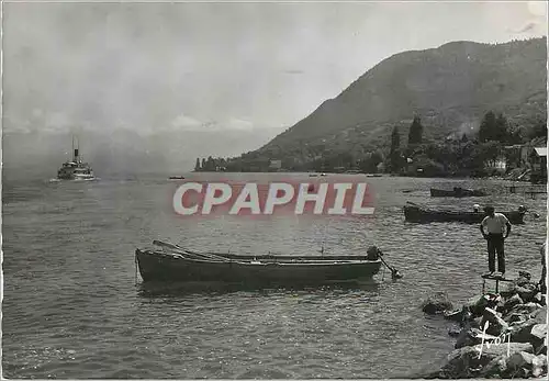 Cartes postales moderne Evian les Bains (Hte Savoie) Le Lac Leman Bateau