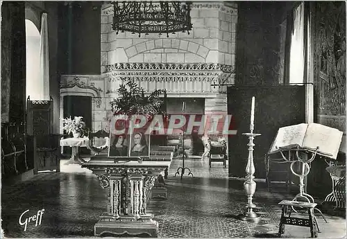 Cartes postales moderne Langeais (I et L) En Touraine Le Chateau Le Grand Salon ou fut Celebre Le mariage de Charles VII