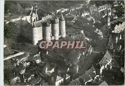 Cartes postales moderne Luynes En Touraine Le Chateau et la Ville Vue aerienne